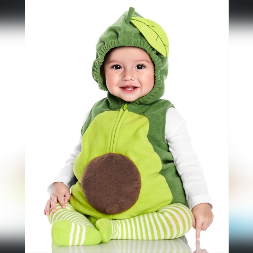 Baby avacado costume. 3-6months from Carter’s. Tights included.